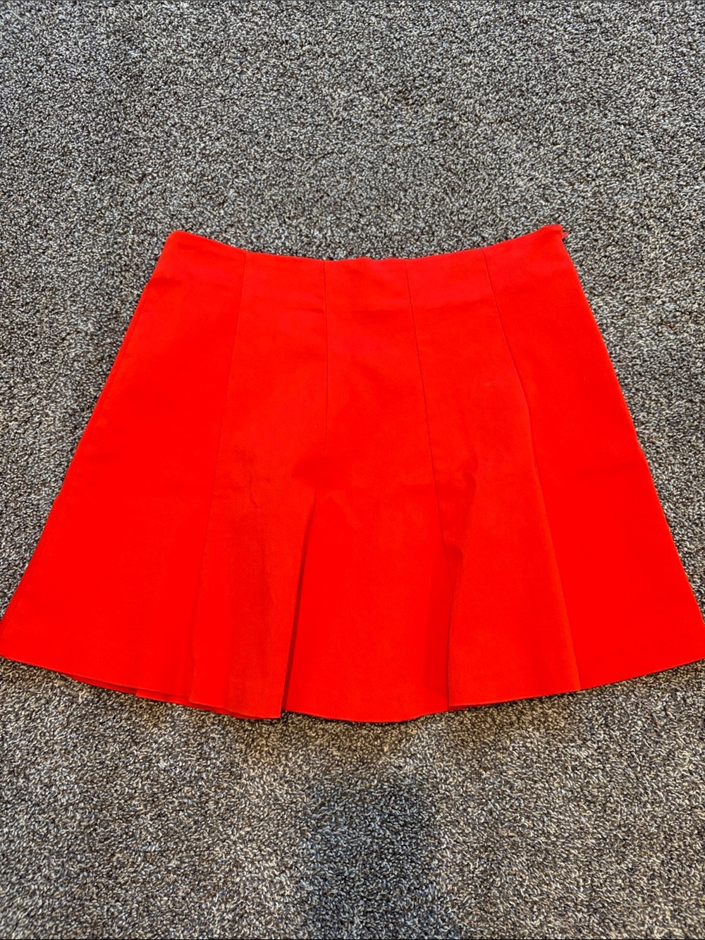 Zara Bright Red Mini Skirt